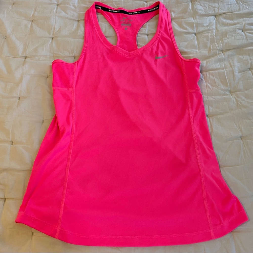 NWOT Nike Running Dri-Fit Racer Back Tank Top